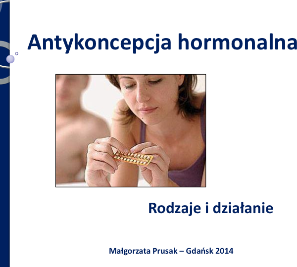 Prezentacja  antykoncepcja Gdańsk 2014 - 